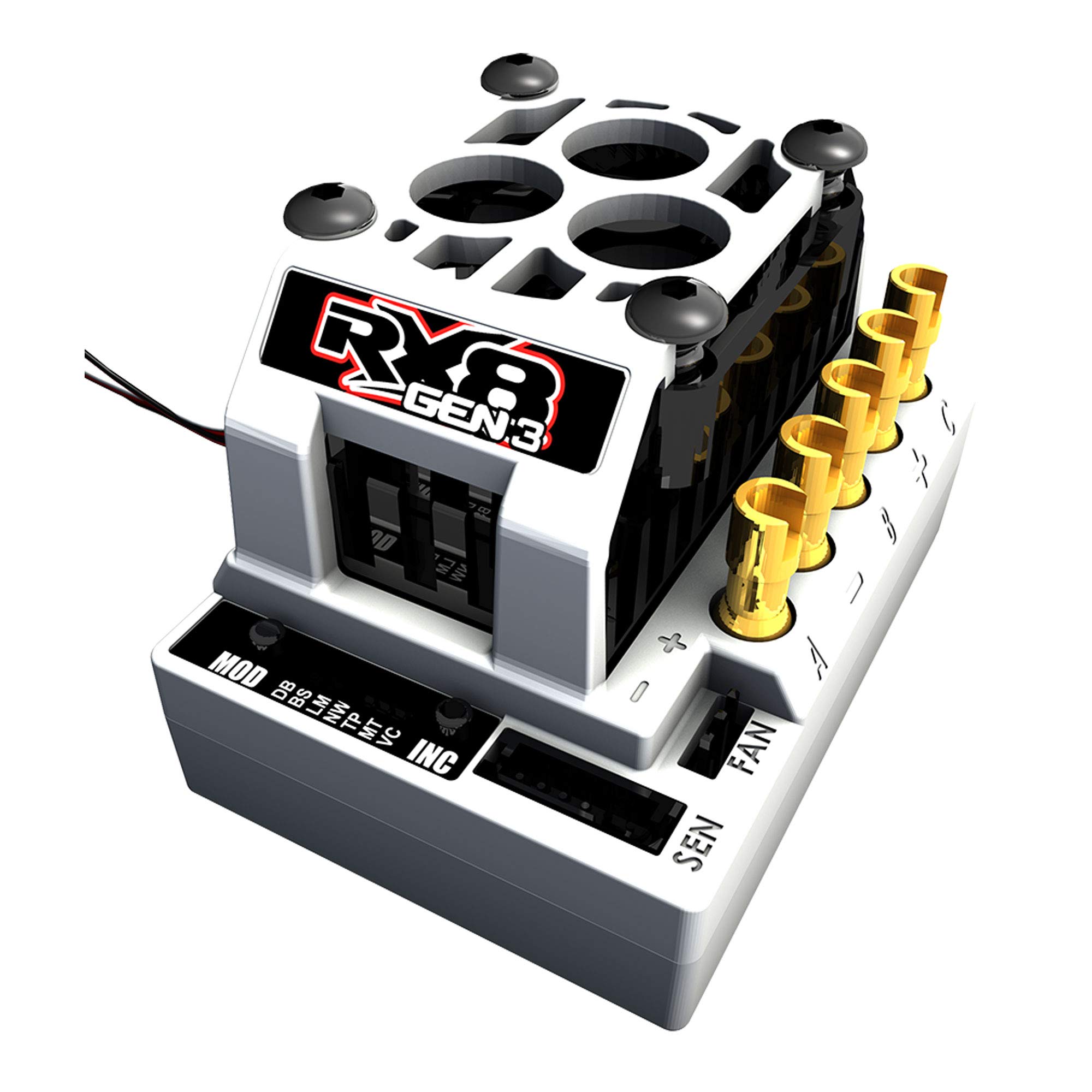 TEKIN 1S用 ESC Amazon.com: Team Tekin 1/8 RX8 Gen3 BL Sensored Sensorless Dual